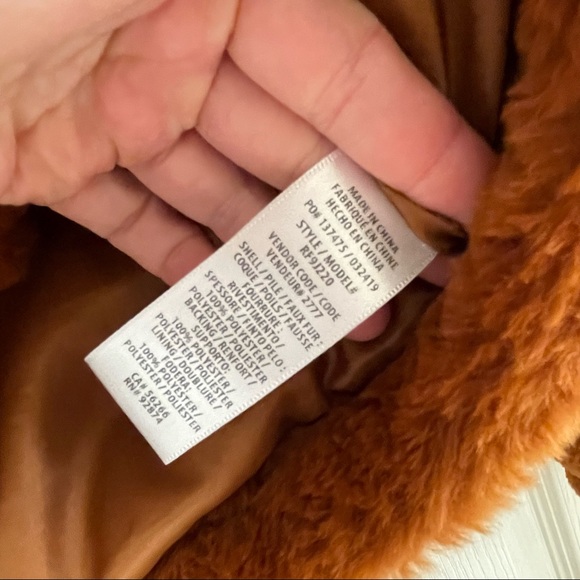 Splendid Olympia Faux Fur Jacket Sz XS - Picture 6 of 6